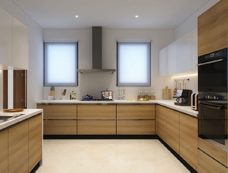 The Balmoral Hillside kitchen