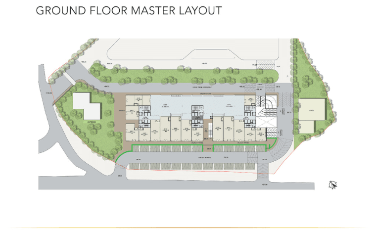 Kohinoor World Towers Ground Floor Plan