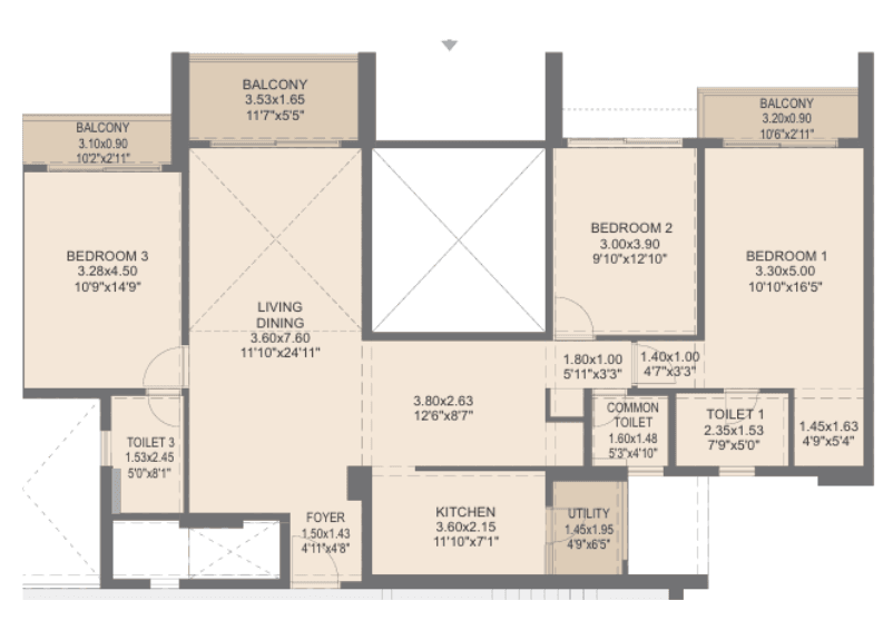Rohan Harita 3 Bhk Tower C