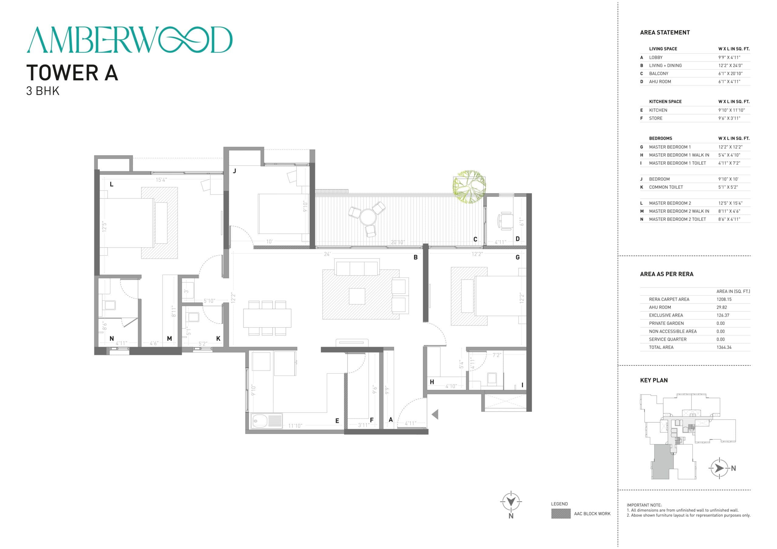 Amberwood 3BHK