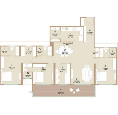 Canvas Life Republic 3.5 bhk macro