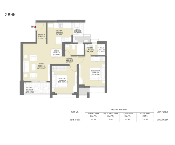 Godrej Ivara Kharadi Pune 2 BHK