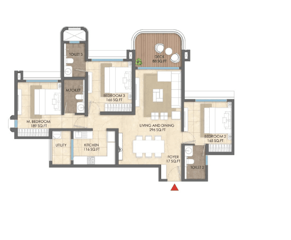 Lodha Sylvan, Hinjewadi Phase-3,Pune 3 BHK